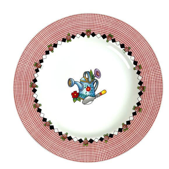 Sakura Mary Engelbreit 1994 Garden Time 5-PC Place Setting-Excellent Condition! - Picture 4 of 10